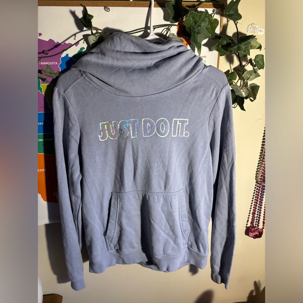 Purple NIKE hoodie